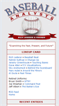 Mobile Screenshot of baseballanalysts.com